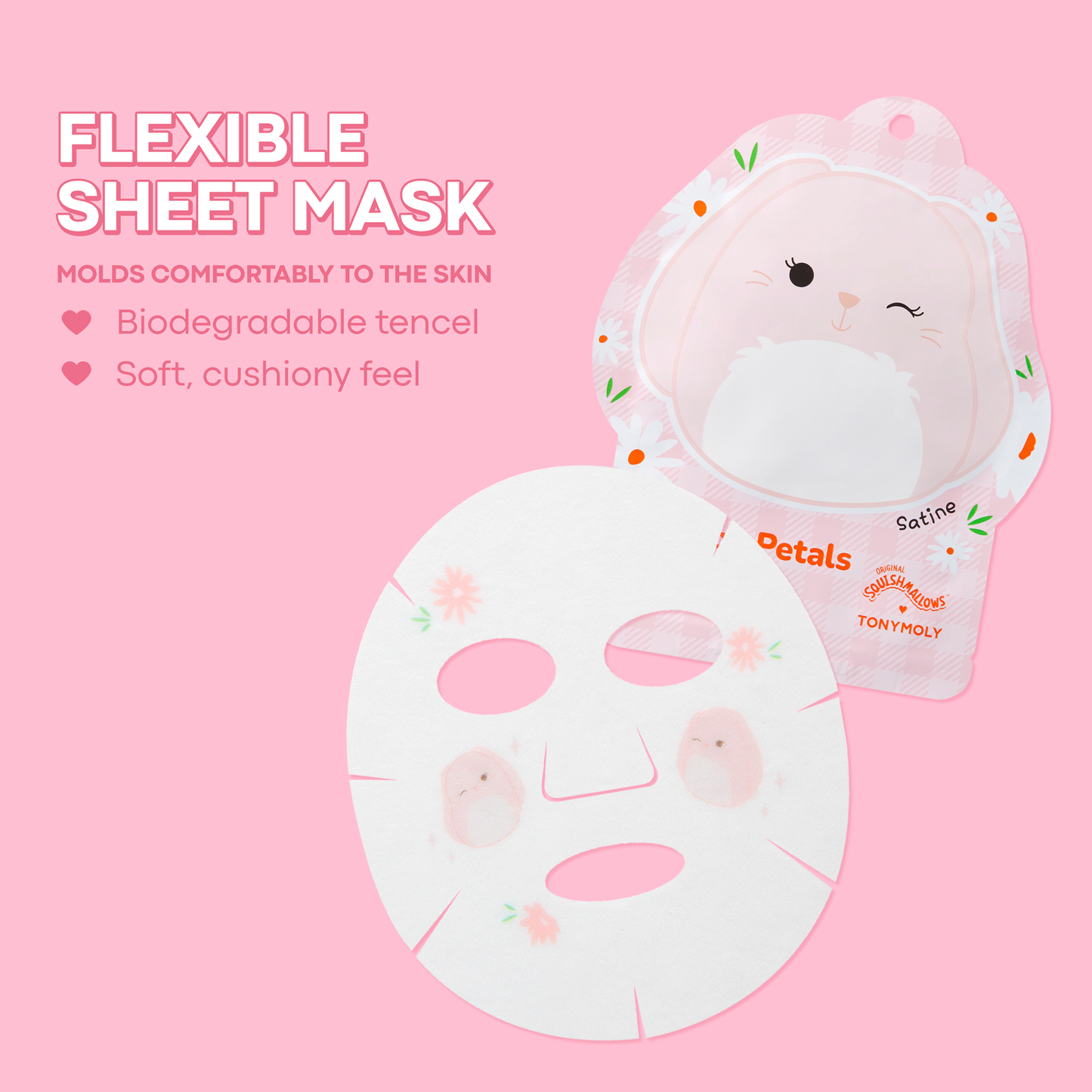 Squishmallows x TONYMOLY Spring Sheet Mask