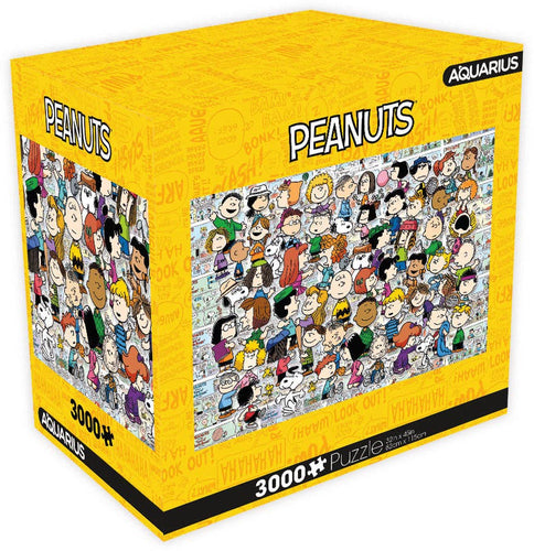 Peanuts Cast 3000 Piece Jigsaw Puzzle - Front & Company: Gift Store