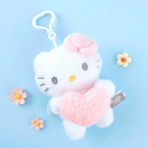 Limited! Sanrio Heart Angel Plush Keychain - 12cm