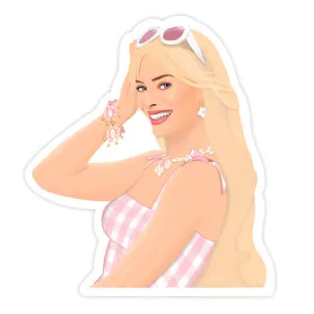 Beach Barbie Sticker - Front & Company: Gift Store