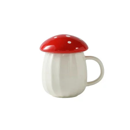 Mushroom 15 oz Ceramic Molded Novelty Mug - Front & Company: Gift Store