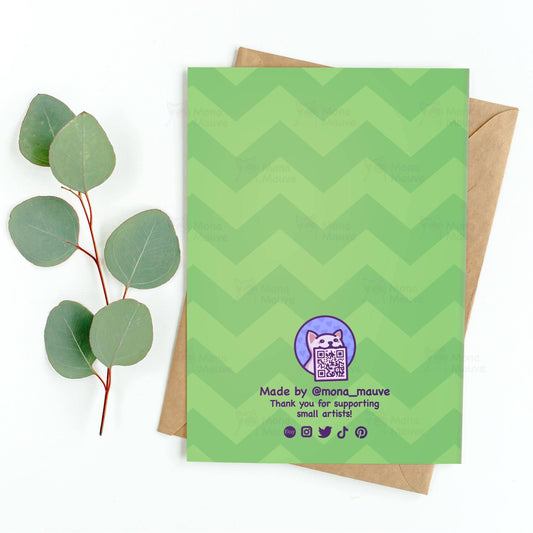 Cute Cat Christmas Card | Best Part About Christmas