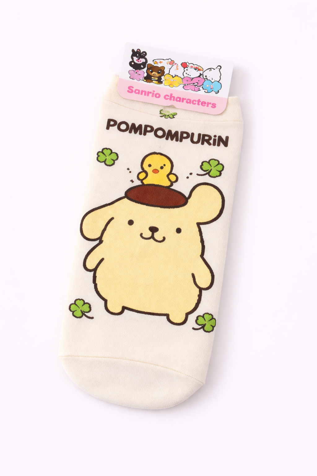 Sanrio Cotton Sneakers Happy Vibes ankle Cotton Socks