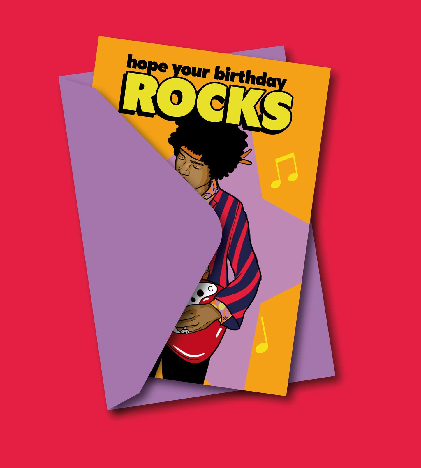 Hope Your Birthday Rocks Greeting Card