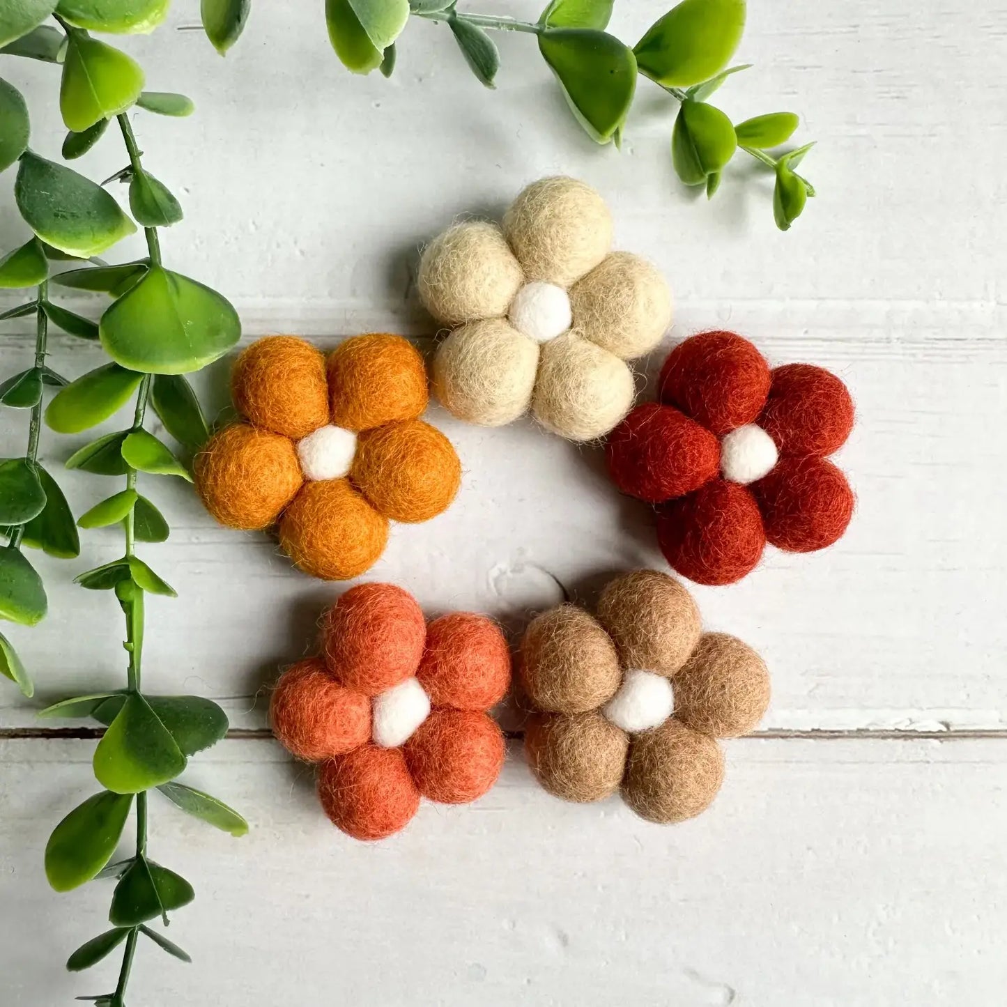 One Boho Felt Flower