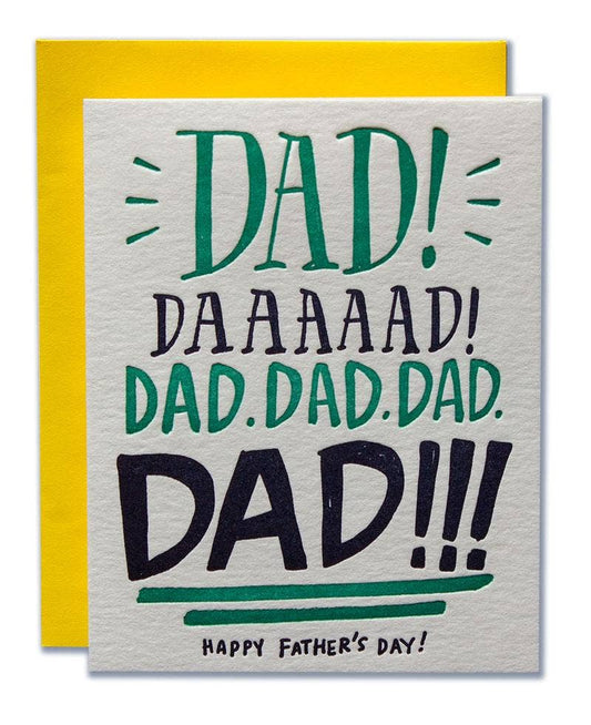 Dad Yelling - Happy Fathers Day