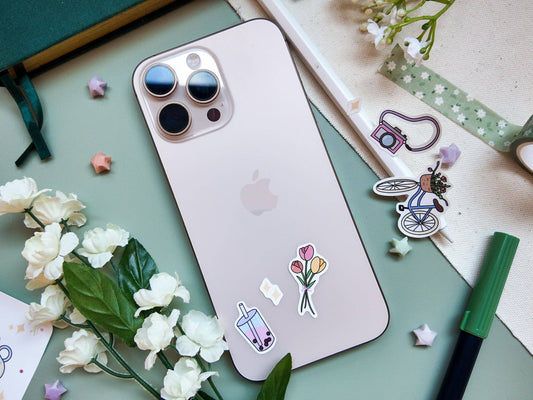 Summer Picnic Waterproof Sticker Sheet