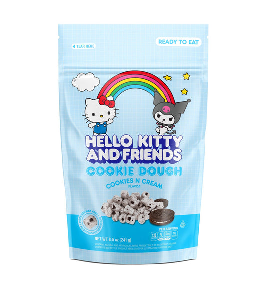 Hello Kitty Cookie Dough Bites - Cookies N Cream, 8.5oz