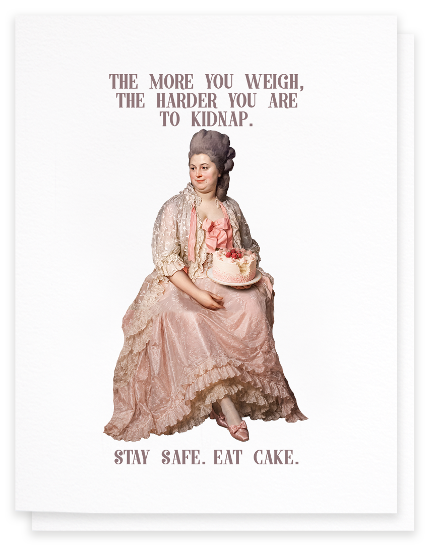Stay Safe, Funny Birthday Greeting Card