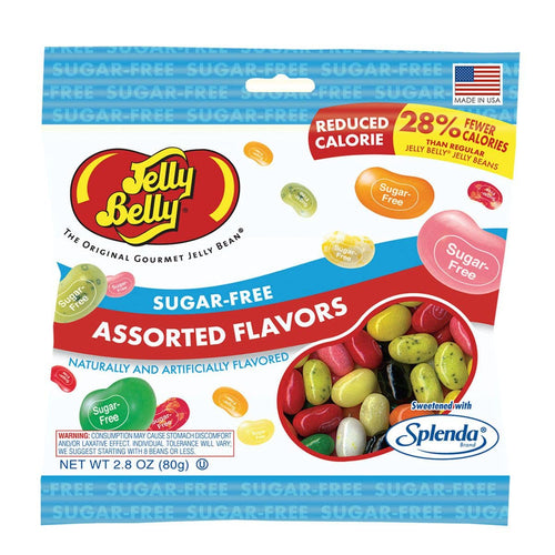 Jelly Belly Sugar Free Jelly Beans Candy Peg Bags - Front & Company: Gift Store