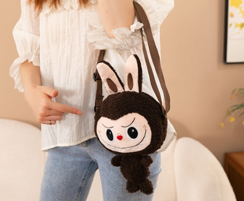 Cute labubu Coin Purse crossbody Bag for kids