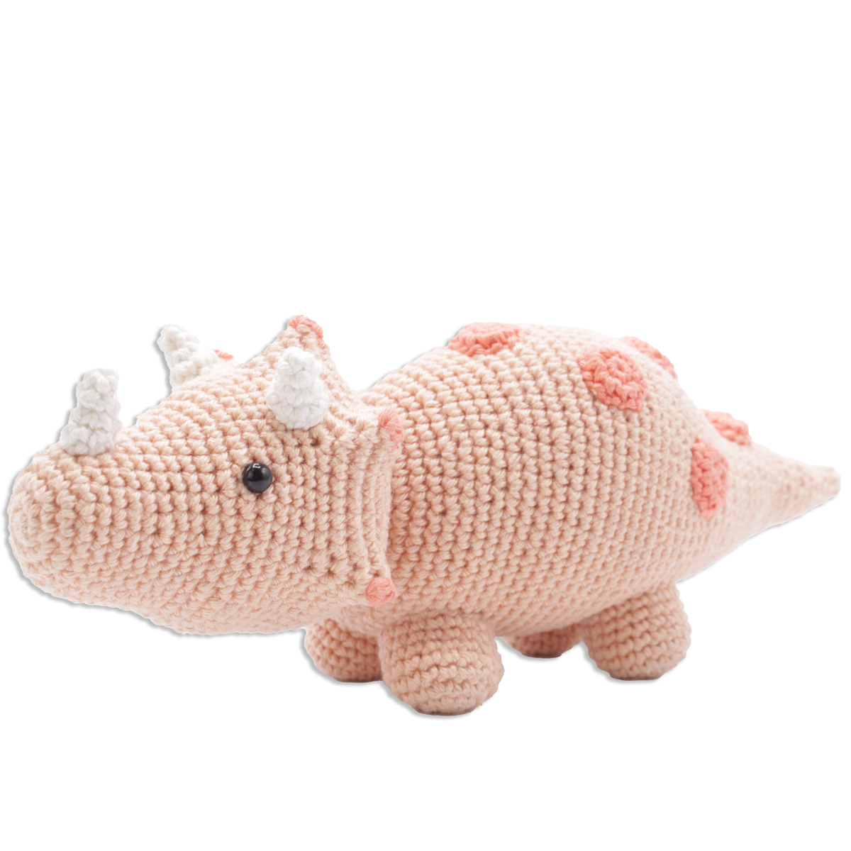 DIY Crochet Kit - Triceratops