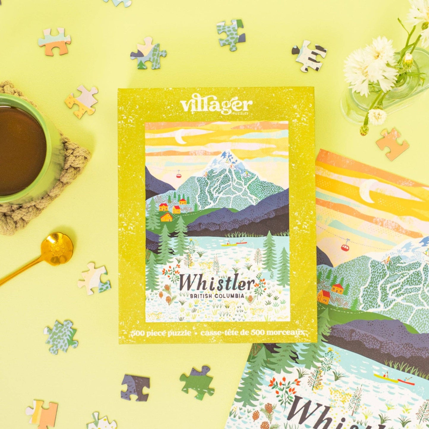 Whistler Mountain | 500-Piece Puzzle | Designed in Canada