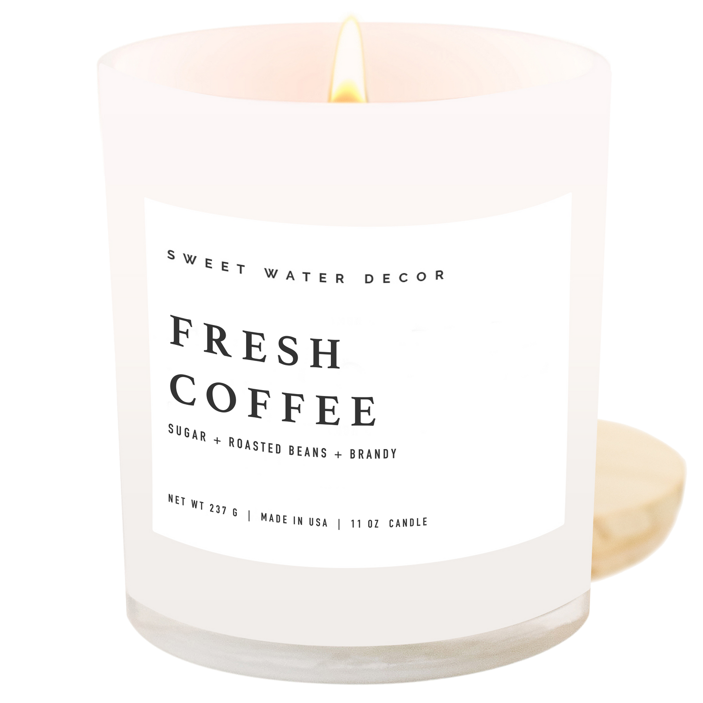 Fresh Coffee 11 oz Soy Candle - Home Decor & Gifts