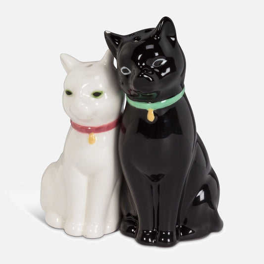 Cuddling Cat Salt & Pepper 3.75"H