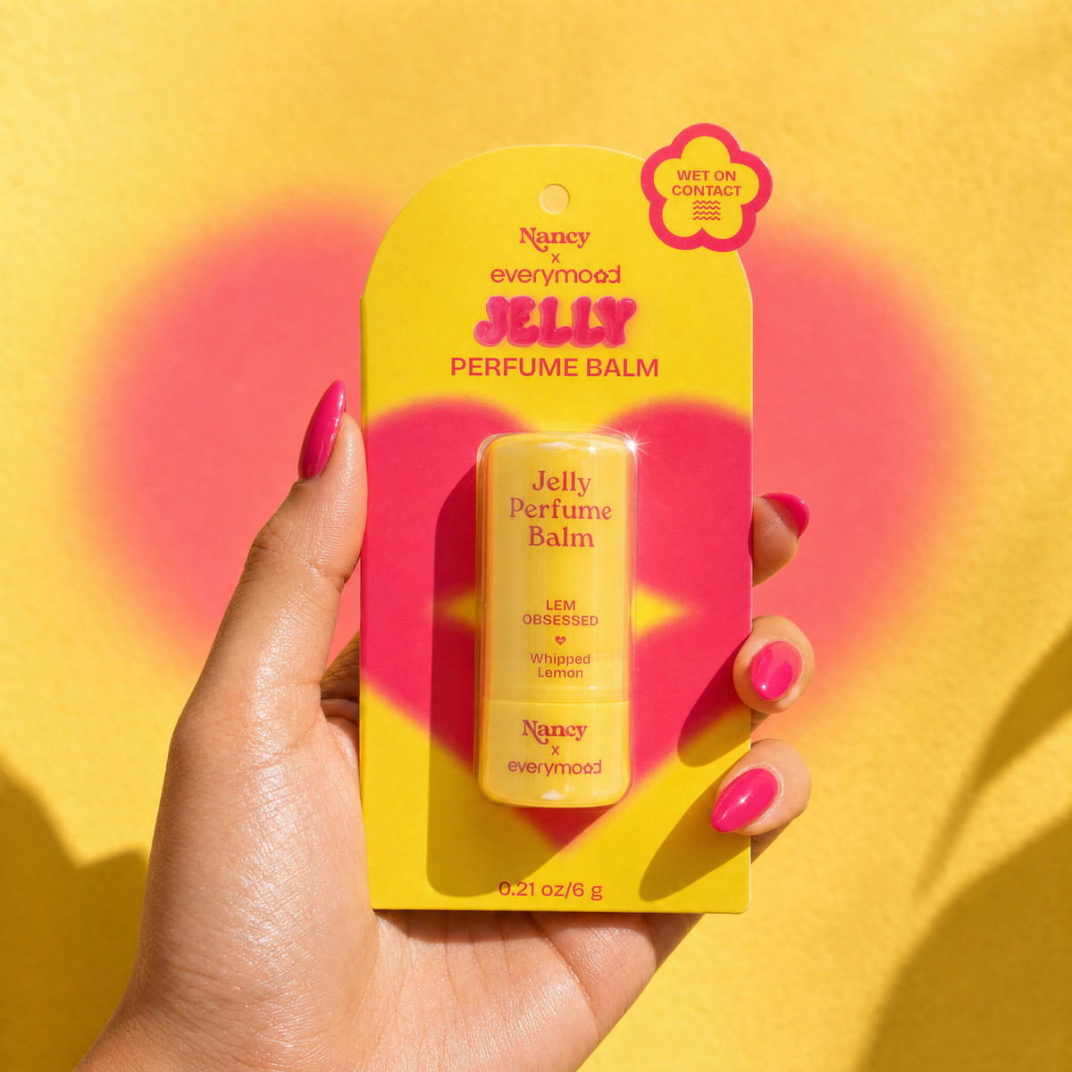 Jelly Perfume Balm | Solid Perfume Stick | Lemon