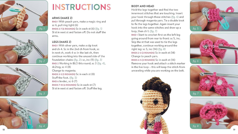 Harry Styles Crochet Kit Crafts DIY Pop Music Amigurumi