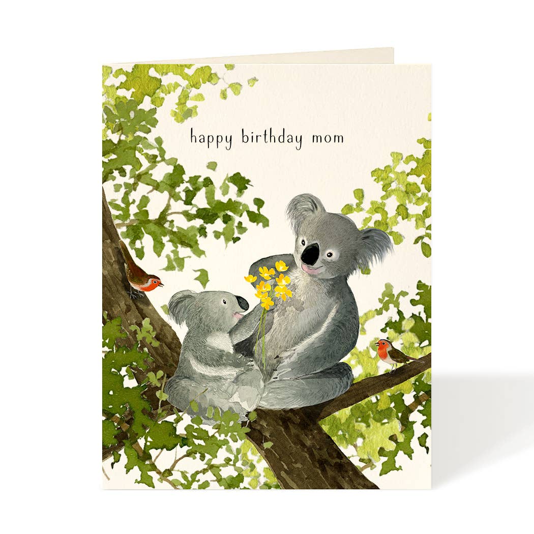 Mama Koala Birthday - Birthday Card for Mom