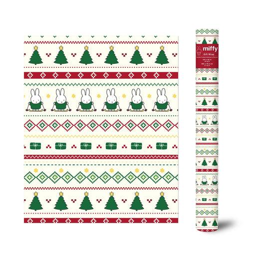 Miffy Skier Gift Wrap