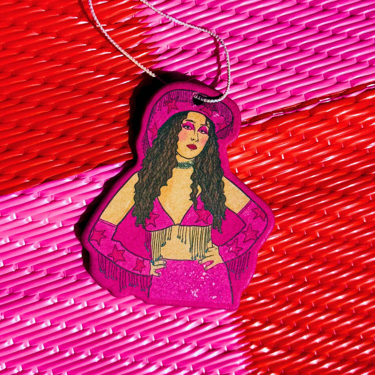 Hot To Go Pop Cowgirl Air Freshener