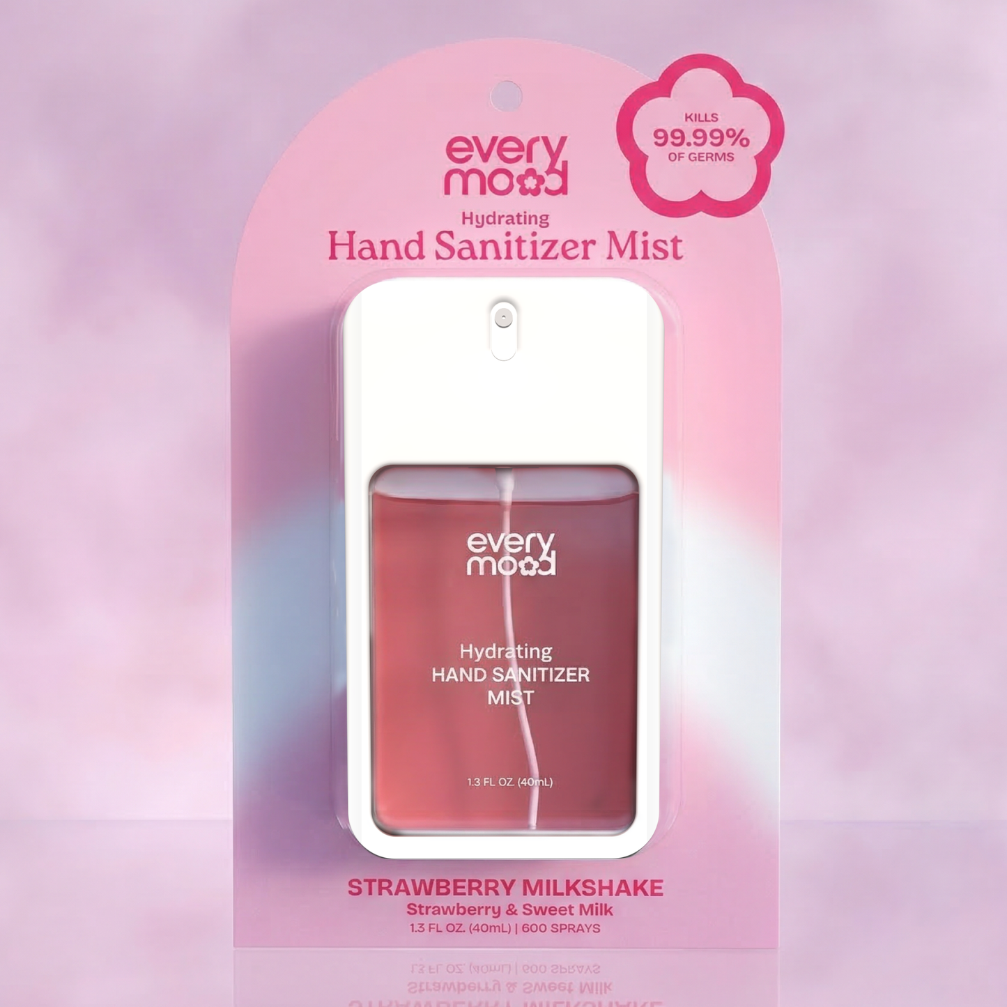 EveryMood | Hand Sanitizer Mist | StrawberryMilkshake