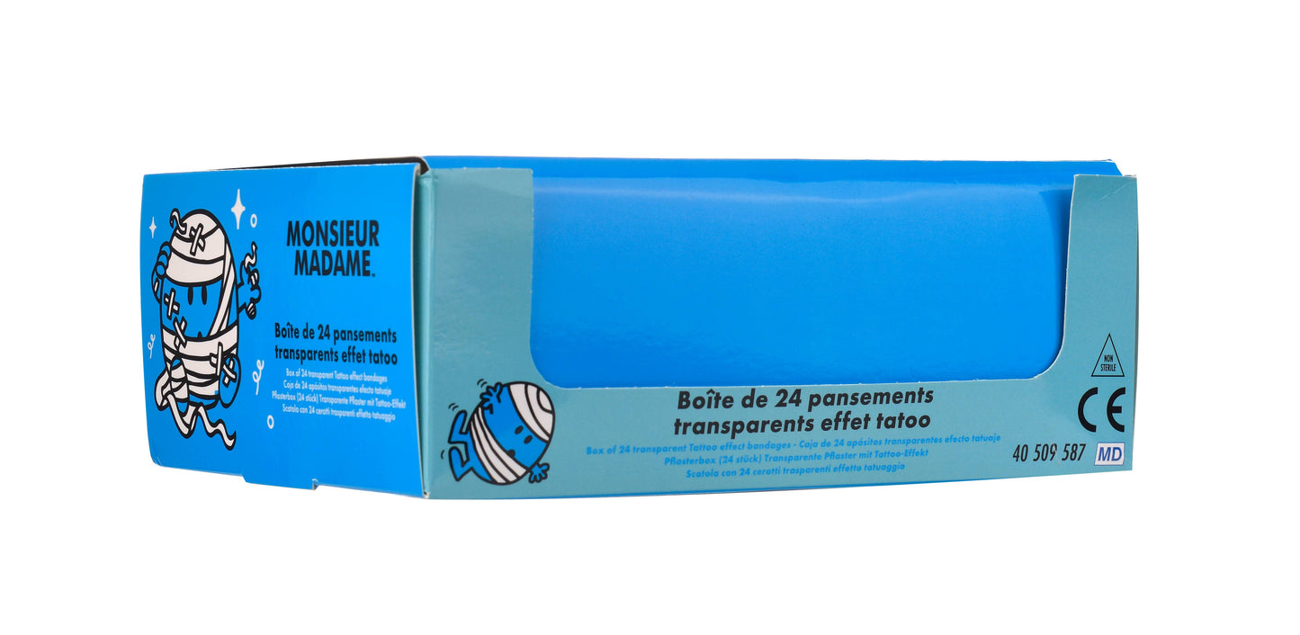 Monsieur Madame - Metal box of 24 bandages