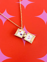 Load image into Gallery viewer, Ravioli Locket Necklace
