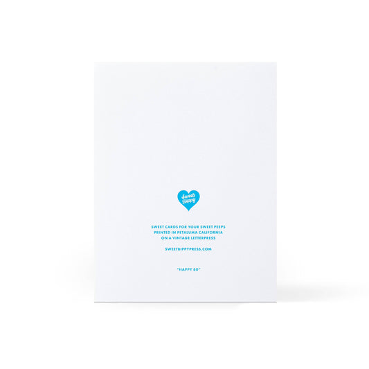 Happy 50 Cake Birthday Card