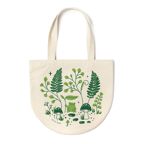 Fern Frog Round Tote - Front & Company: Gift Store