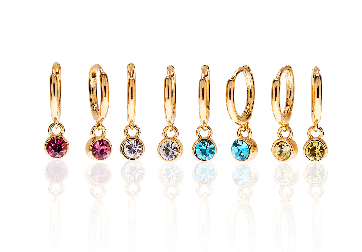 May Birthstone Earrings