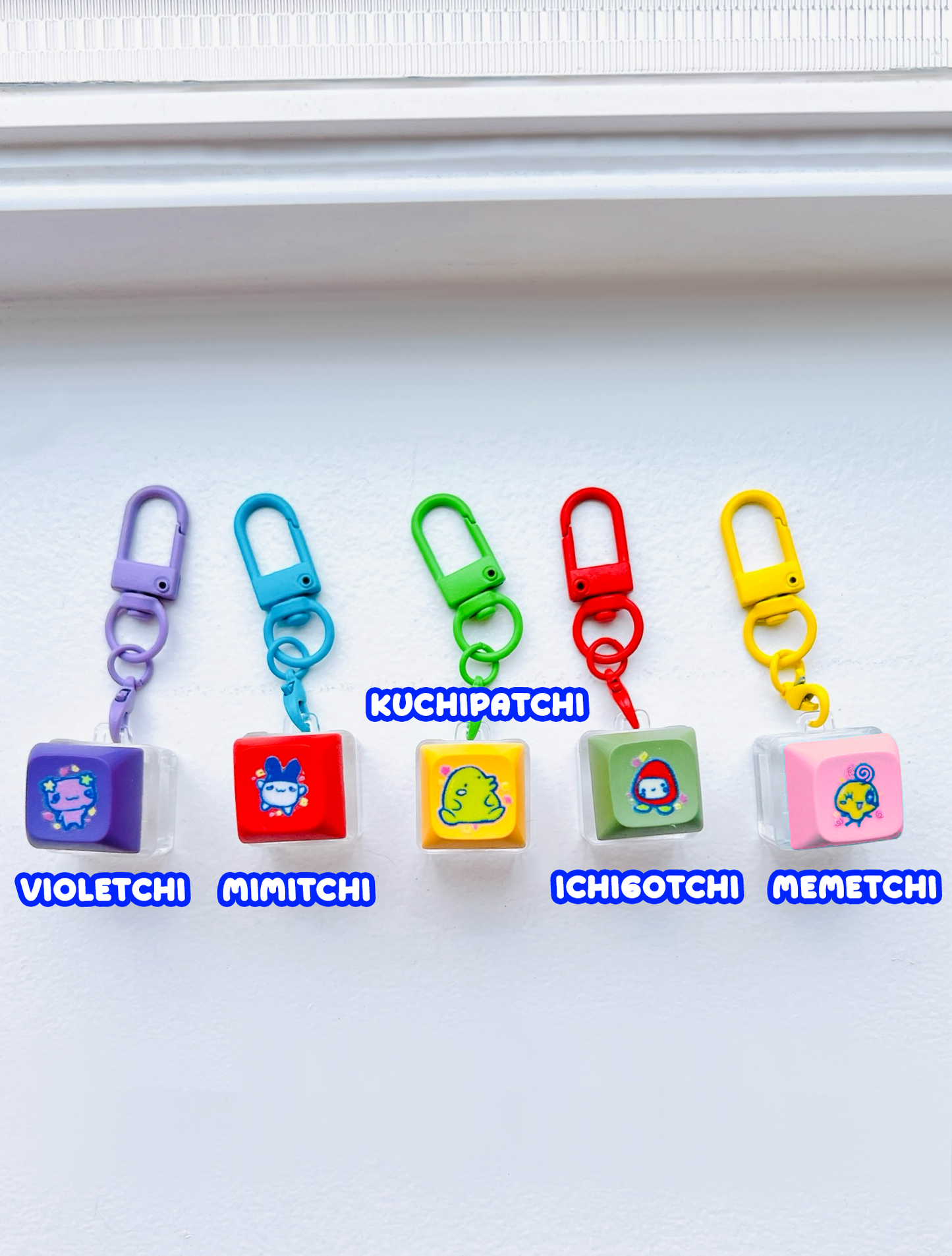 Keycap Keyboard Clicky Fidget Stimming Kawaii Cute Keychain