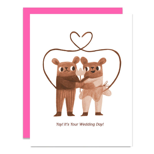 Wedding Day Bears - Wedding Card