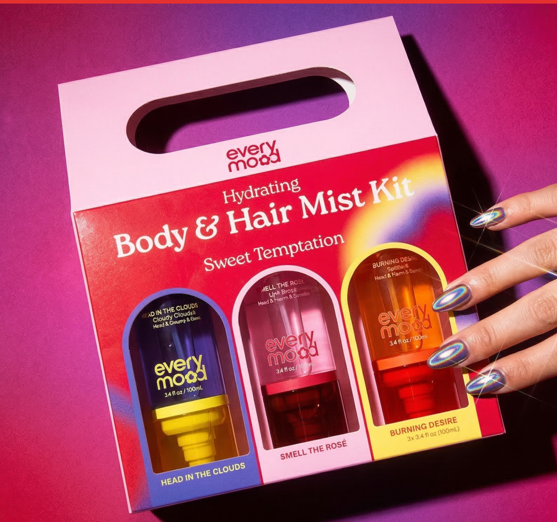 Body & Hair Mist Trio Gift Set | Sweet Temptation | 100mL