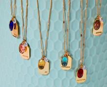 Load image into Gallery viewer, December Birthstone Necklace | Birthday Jewelry
