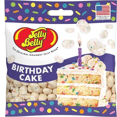Jelly Belly Birthday Cake Jelly Beans Candy Peg Bags, 12ct - Front & Company: Gift Store