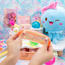 Load image into Gallery viewer, Galaxy Gummy Globs Squishy Ball - Chunky Glitter
