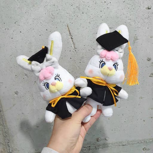 Instock! Sanrio Characters Graduation Plush Bag Charm– 13cm