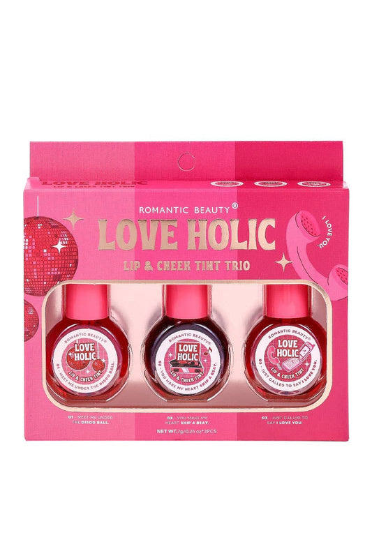 Love Holic Lip & Cheek Tint Trio
