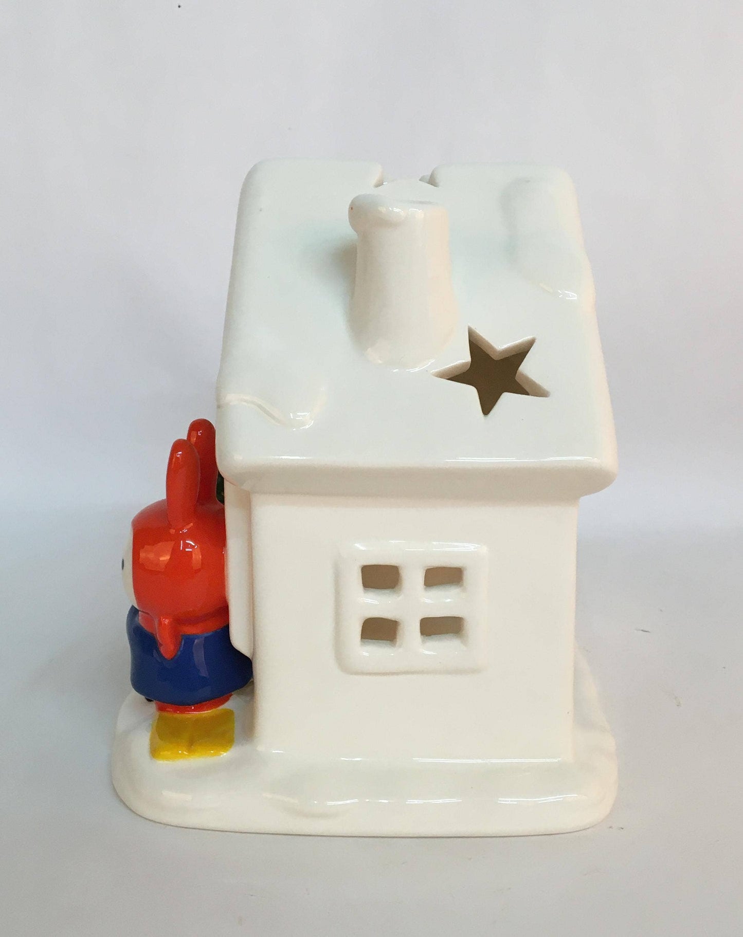 Miffy Snowy Skiing Christmas Candle House