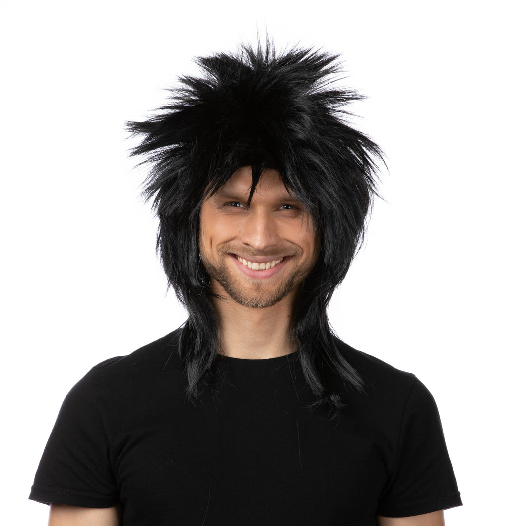 Rock Star Heavy Wig Mullet 1970s Costume