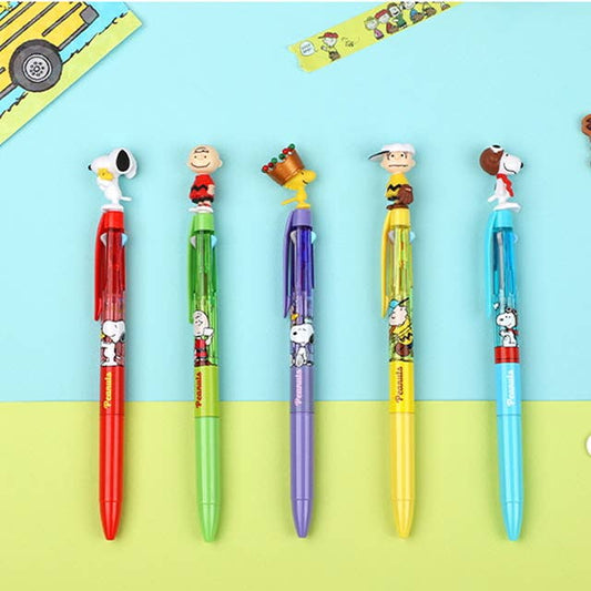 Peanuts Snoopy Figure Mascot Ball point Pen 0.5mm - 3Colors