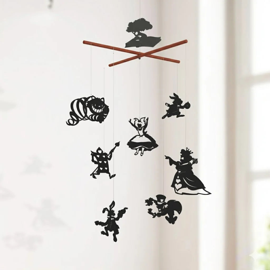 Mobile Decoration:  Alice Wonderland