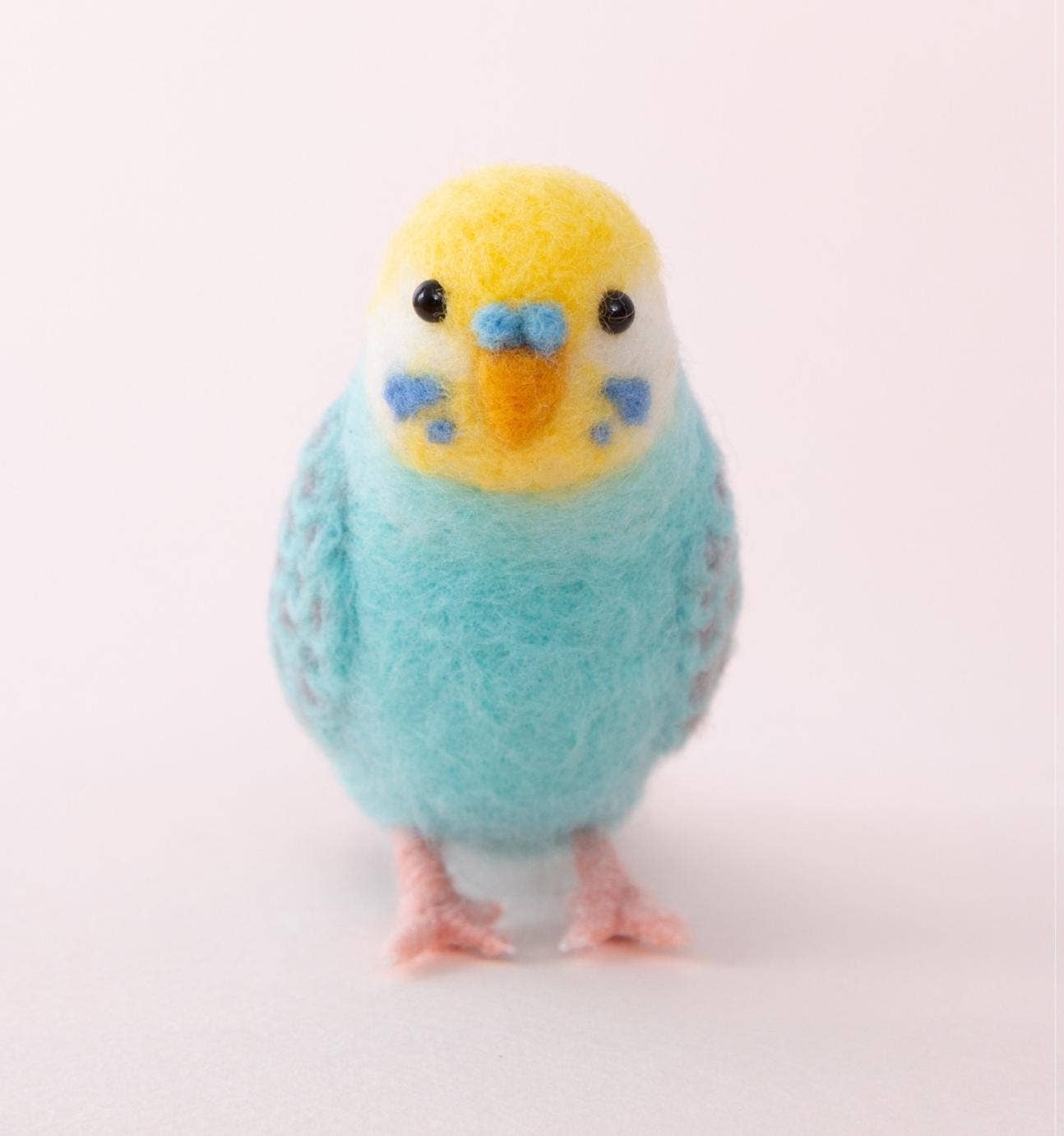 Japanese Needle Felting Kit: Budgie & Cockatiel DIY Craft