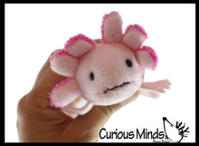 Load image into Gallery viewer, Tiny Axolotl Realistic Cute Plush Stuffed Animals
