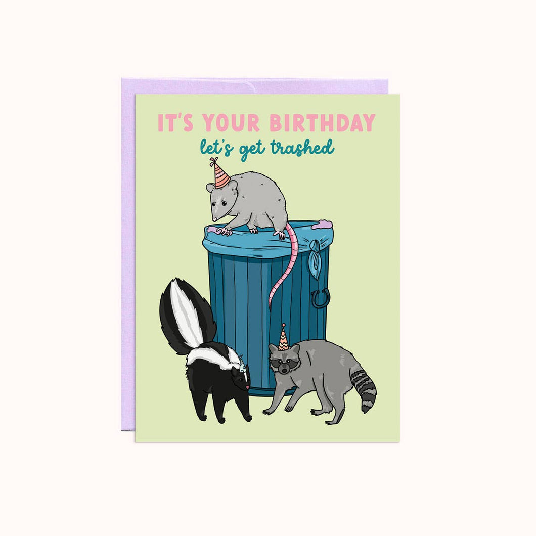 Trashed Birthday | Birthday Card