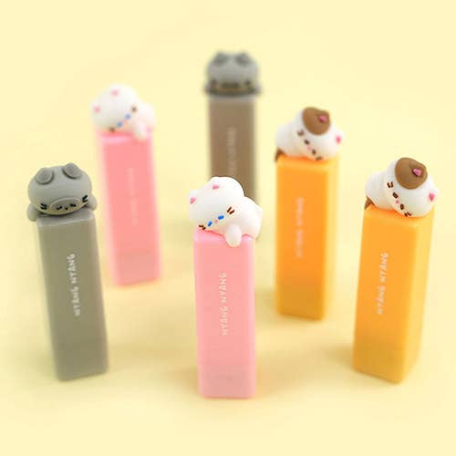 Nyangnyang Mini Stamp  Cute Cat-Themed Stamps