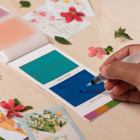Autumn/Fall Colorsheets | Watercolor Set | Travel Paint