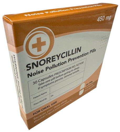 Snoreycillin - Stocking Fillers, White Elephant, Christmas - Front & Company: Gift Store