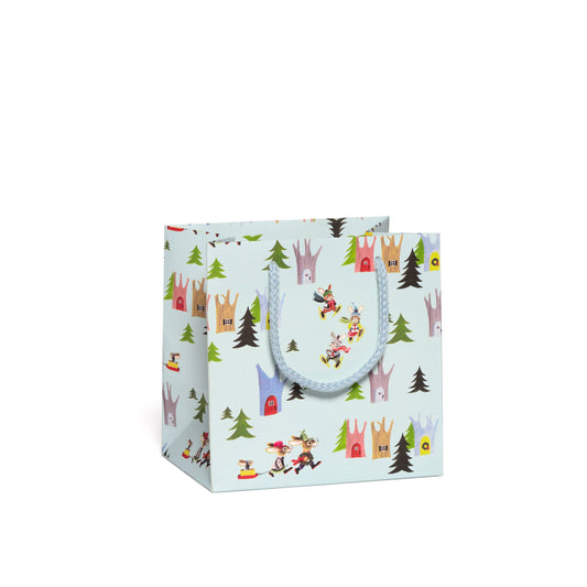 Winter Scene small gift bag