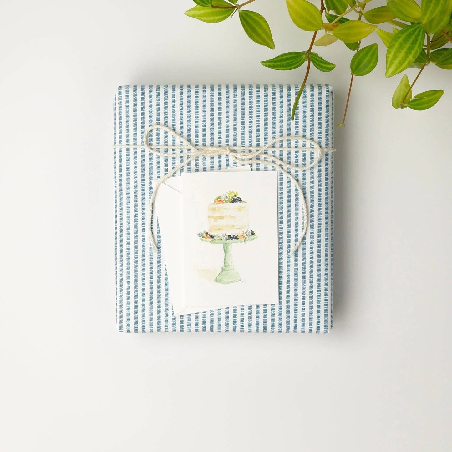 Cake mini enclosure notecard